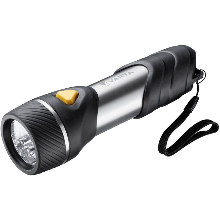 VARTA LED-Taschenlampe F30 schwarz/silber