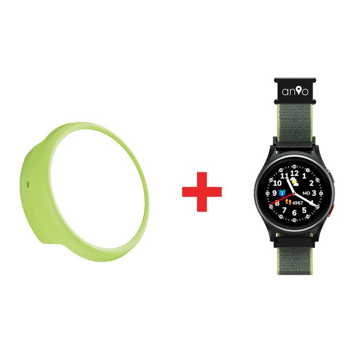 ANIO 6 Bundle Protector Case lemon neon + Armband lemon neon