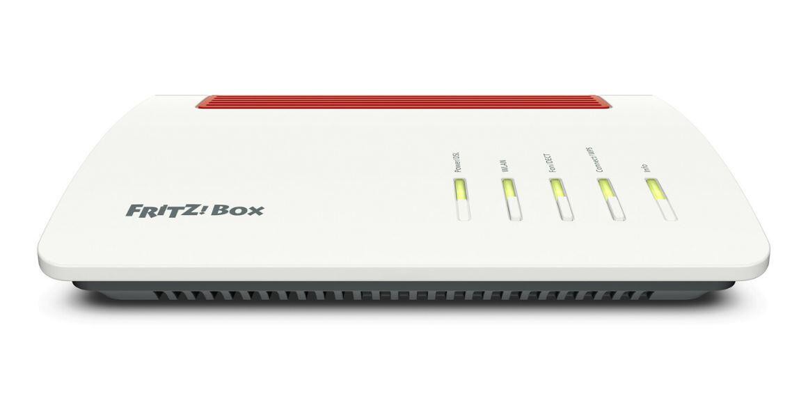 FRITZ!Box 7590 AX Wireless Router DSL-Modem 4-Port-Switch GigE WiFi6 Dual-Band