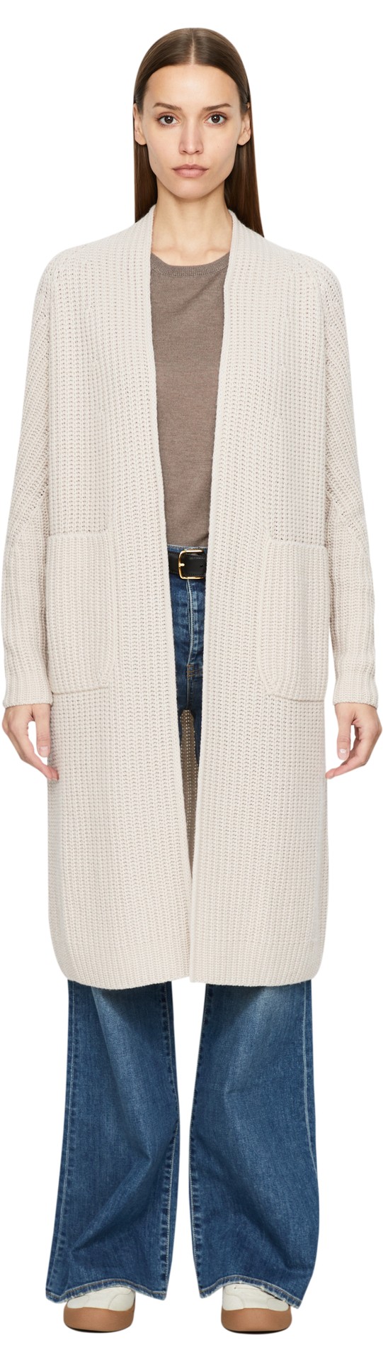 Cashmere-Strickjacke 'Gillian' Alabaster