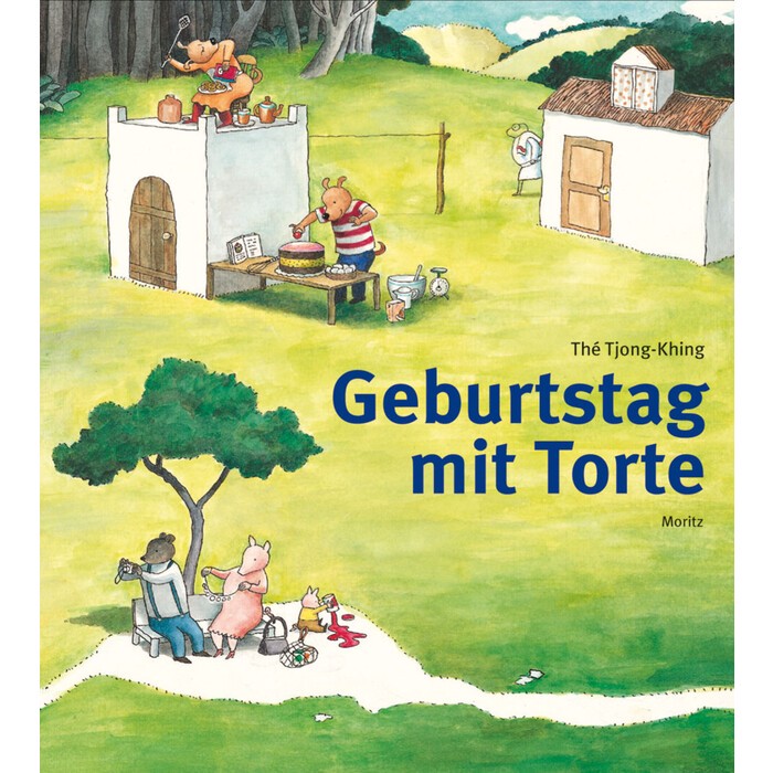 Thé Tjong-Khing: Geburtstag mit Torte - gebunden