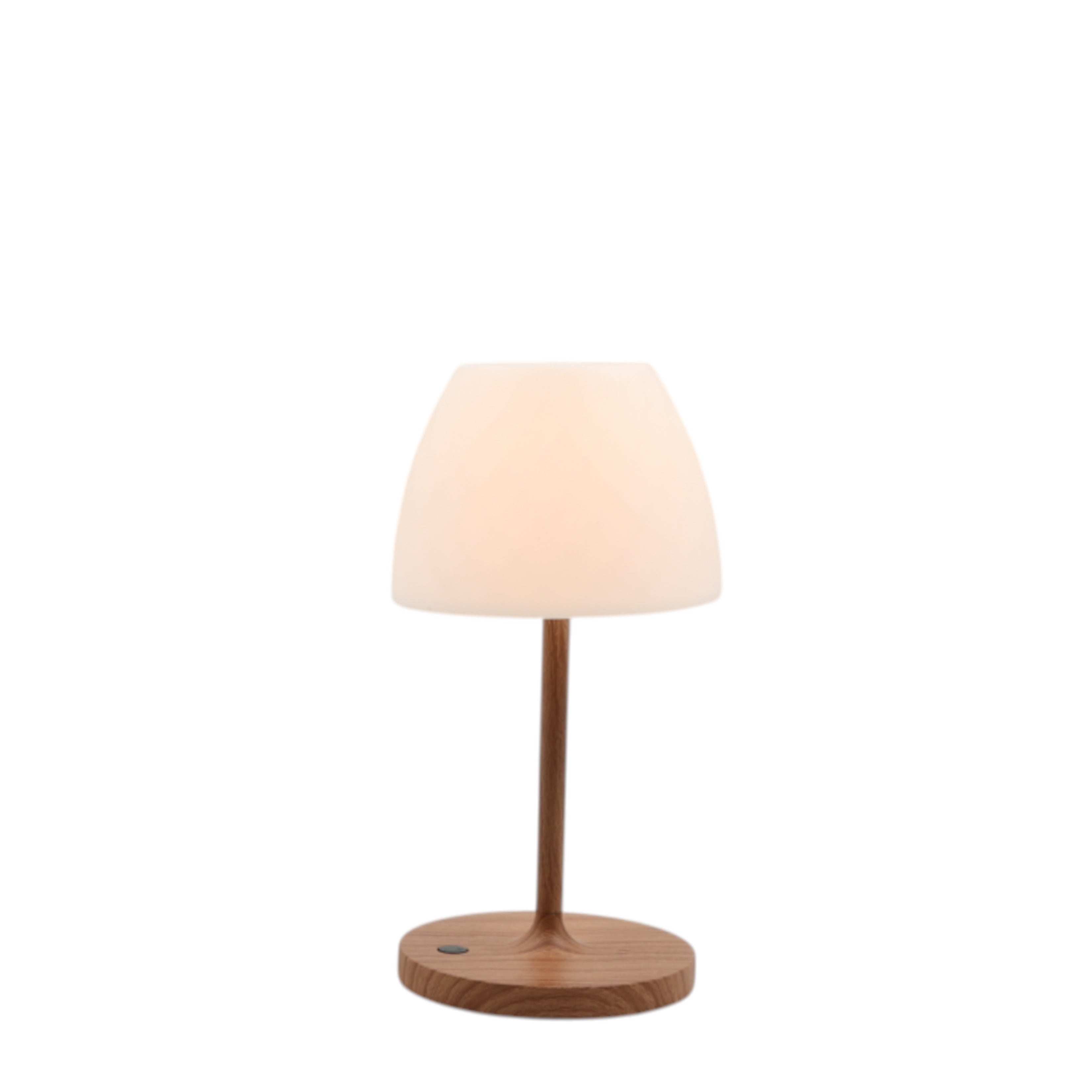 Mansion atmosphere Lomo Outdoor Tisch LED-Lampe wood 28cm