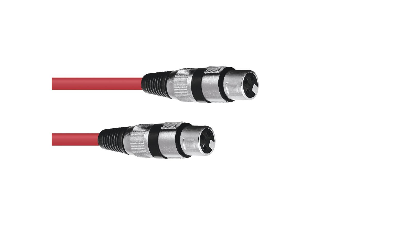OMNITRONIC XLR Kabel 3pol 1,5m rt