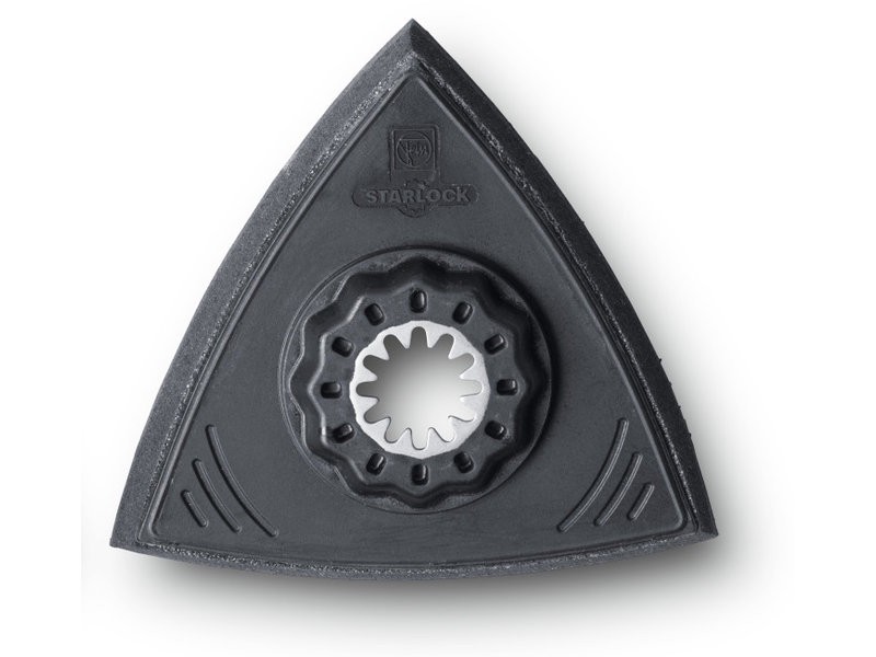 Tampon d'interface de protection triangulaire avec surface collante Fein 63806141220; 2 unités