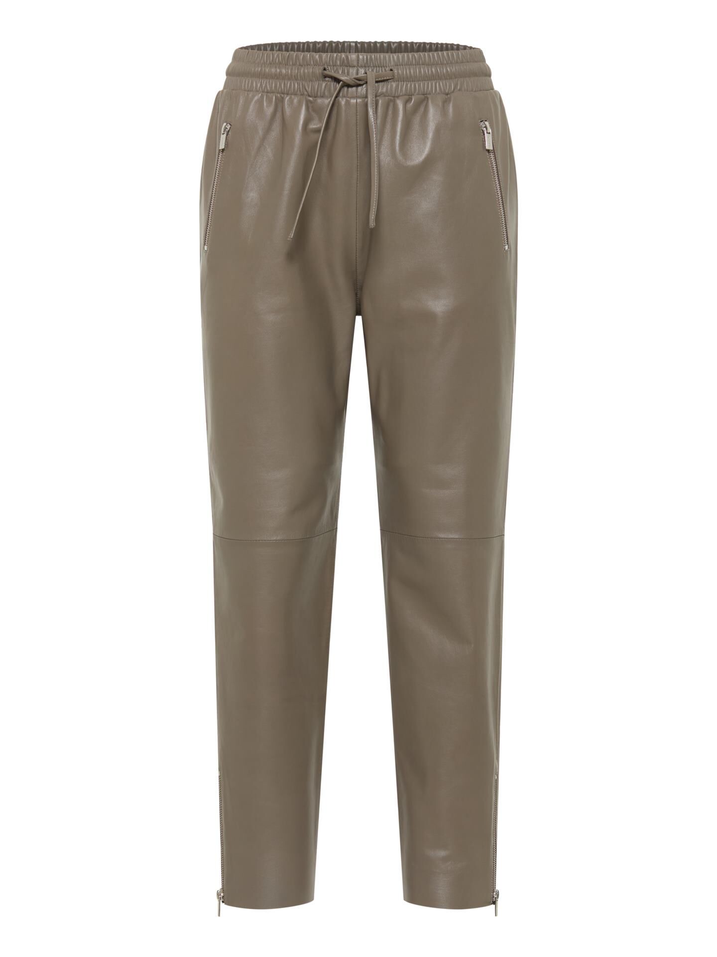 Carlo Colucci Lederhose - Braun XS/34