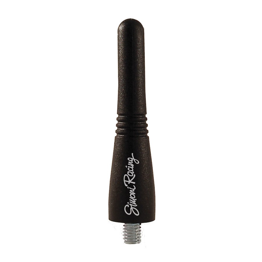Antenne en caoutchouc Simoni Racing 'Gum' - Noir - Longueur 6cm