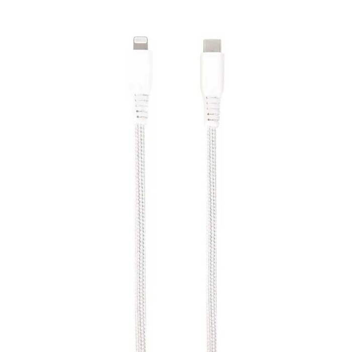VIVANCO LongLife Daten- u. Ladekabel Lightning auf USB-Type-C™ 1,5 m weiß