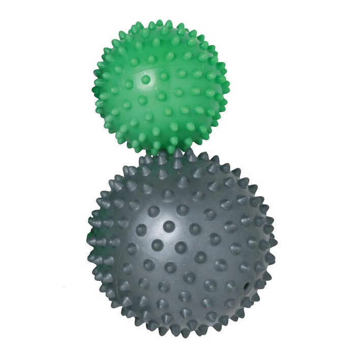 SCHILDKRÖT Noppenball-/Massageball-Set grün/anthrazit