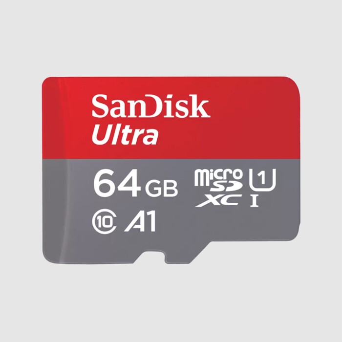 SANDISK Ultra micro-SDXC-Karte 64 GB A1 Class 10 inklusive SD-Adapter