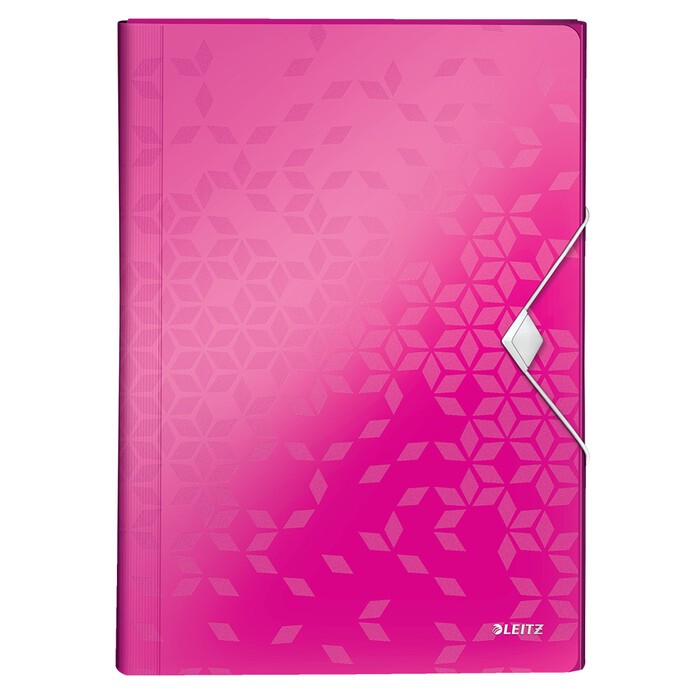 Leitz WOW Fächermappe A4 pink