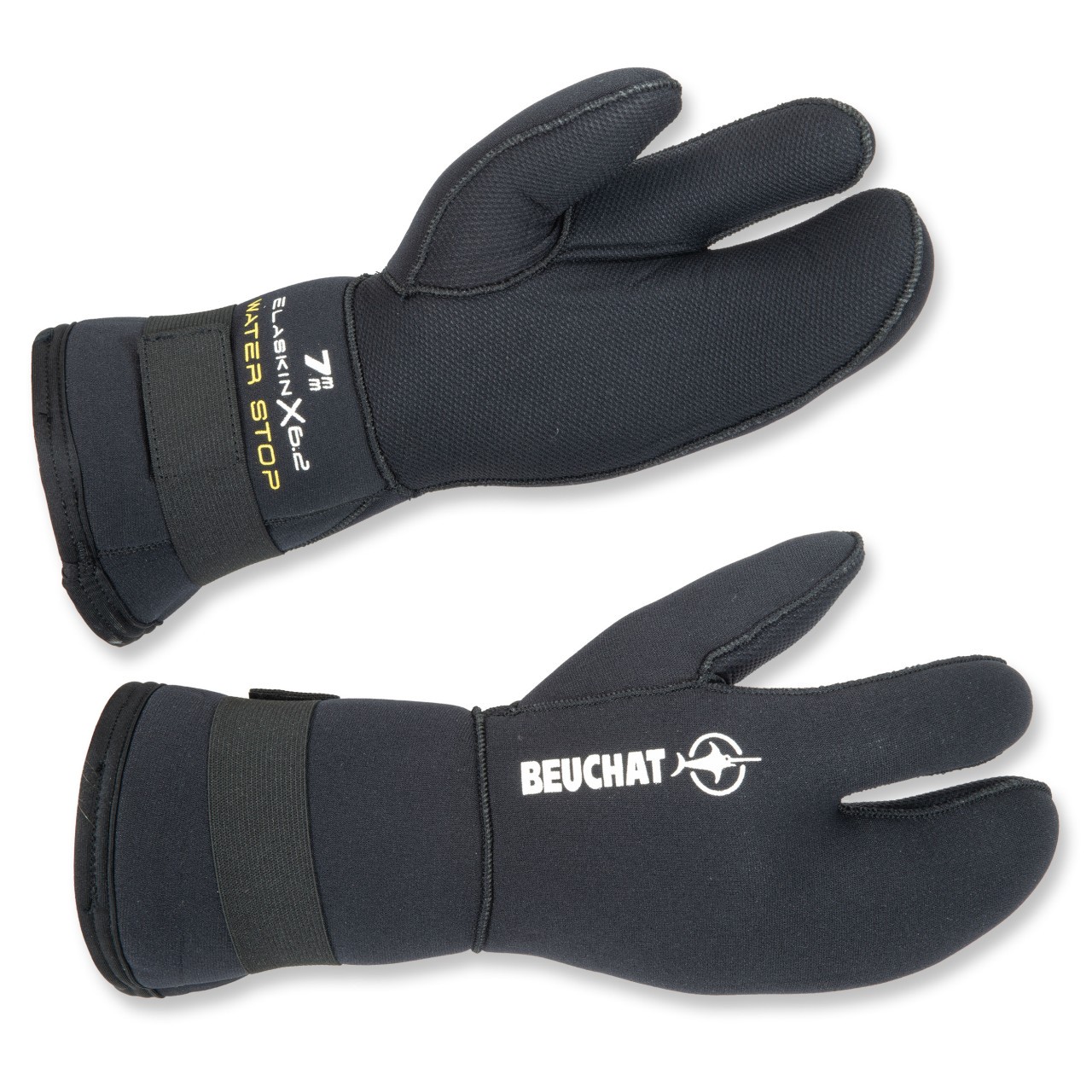 Beuchat 3 Finger Handschuh aus 7 mm Neopren - super warm 