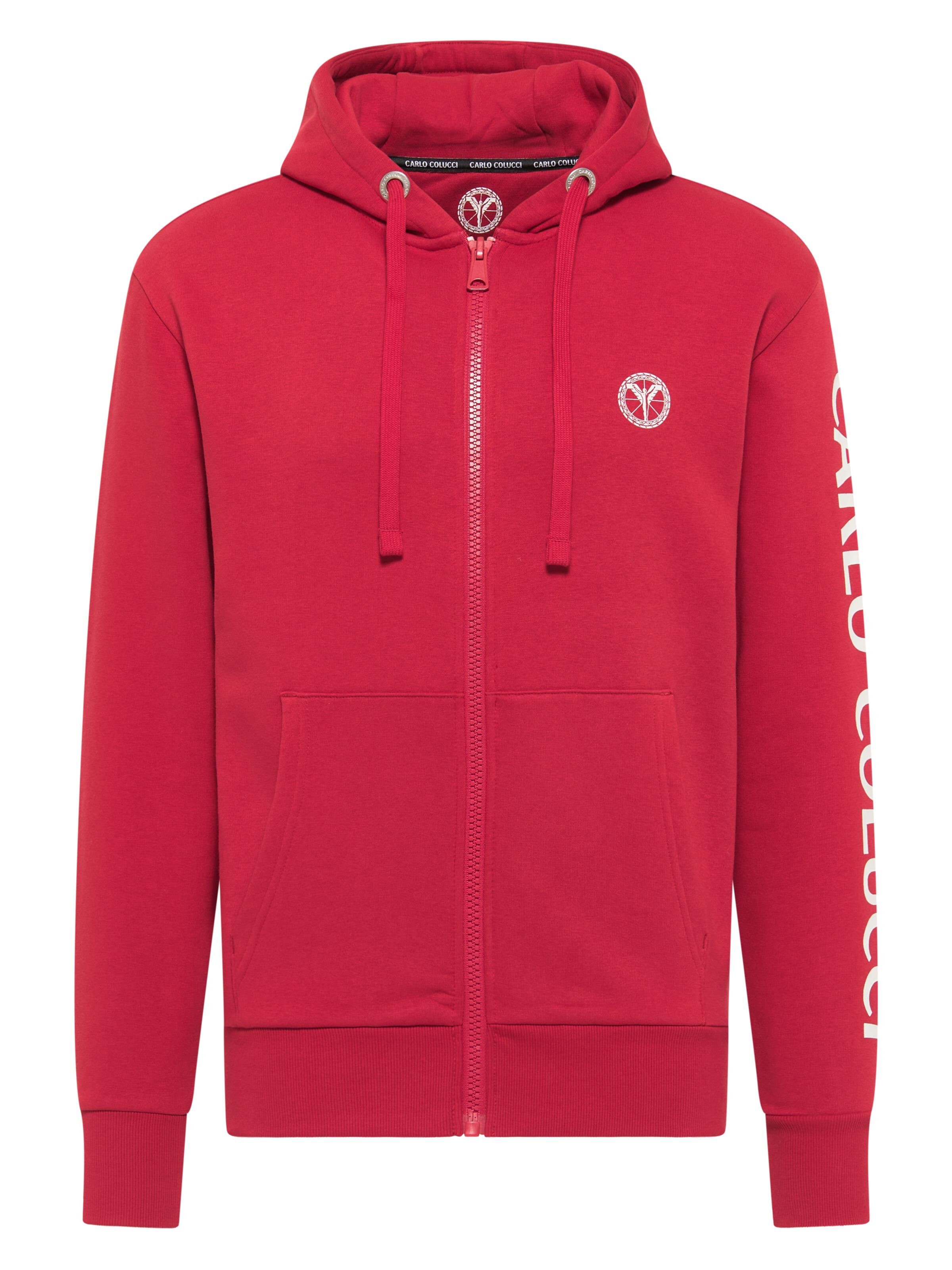 Sweatjacke mit Logoschriftzug