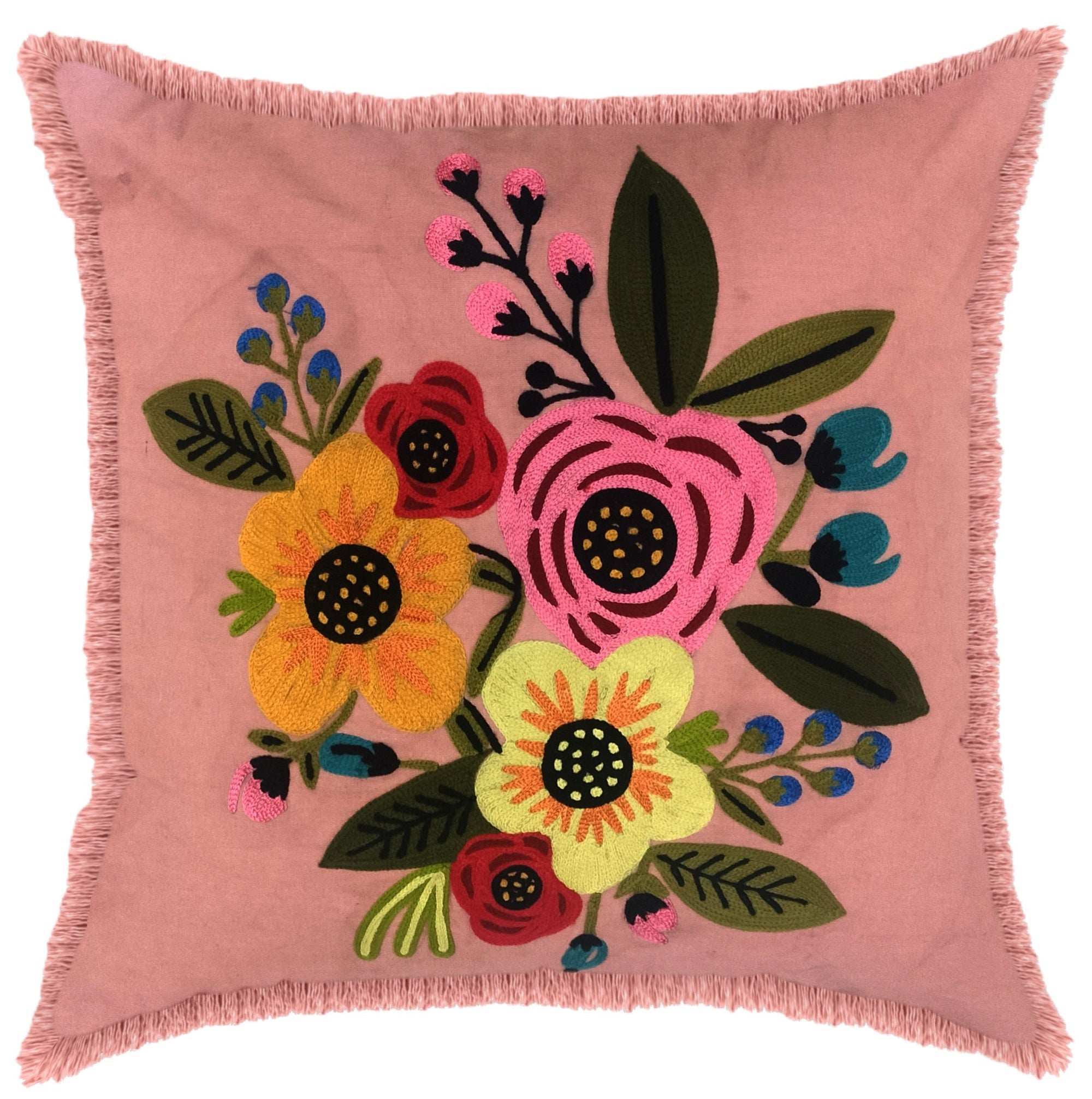 House of Nature Kissen Bloom Fiesta 45x45cm