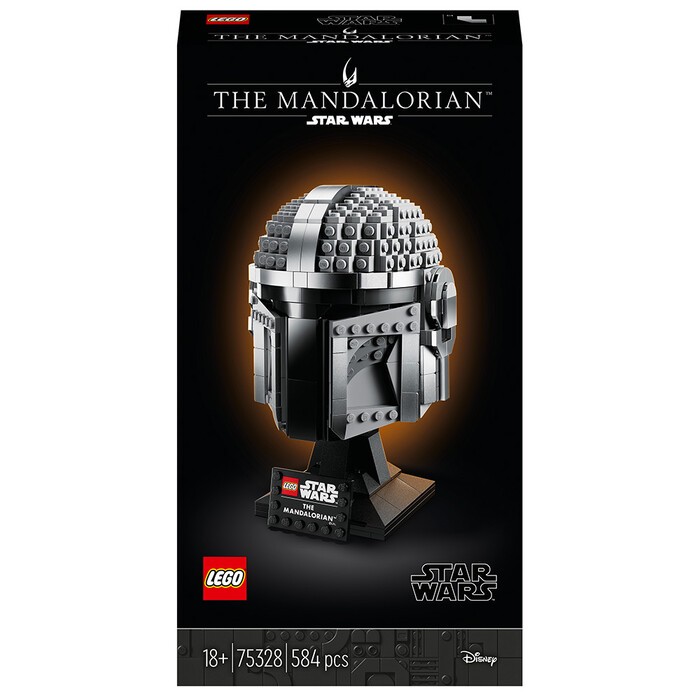 LEGO® STAR WARS The Mandalorian™ Helm 584 Teile 75328