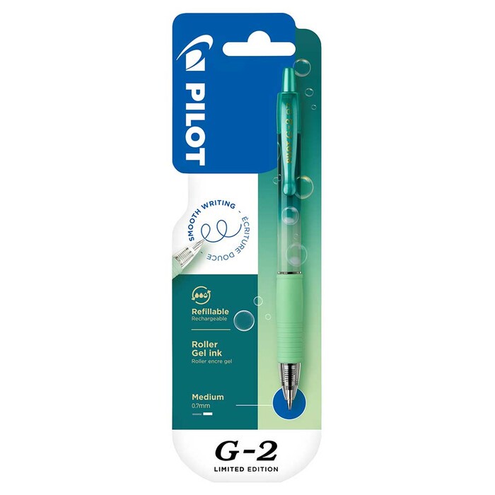 PILOT Gelschreiber G2-7 Bubble Collection LE ca. 0,4 mm grün