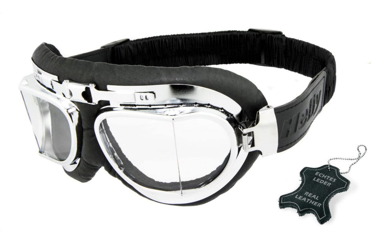 HELLY - No.1 Bikereyes | Motorradbrille, Motorrad-Sonnenbrille, Bikerbrille, winddicht, klassisch | 1410c-n