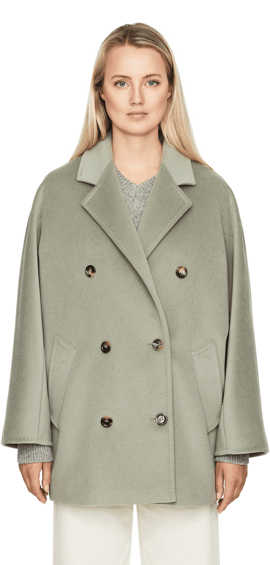 Woll-Cabanjacke 'Rebus' Grün