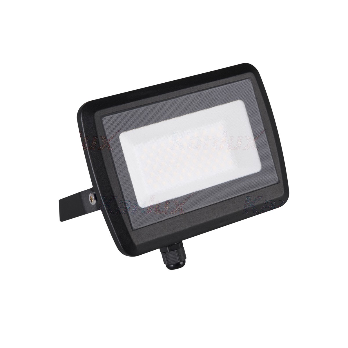 Kanlux® LED Fluter, Strahler Scheinwerfer 50 Watt Gehäuse schwarz Schutzklasse IP65 mit Alugehäuse 4000 Lumen 4000K neutralweiß