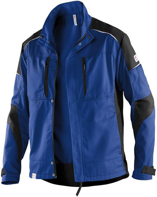 Jacke Activiq Gr. M, kornblau-schwarz