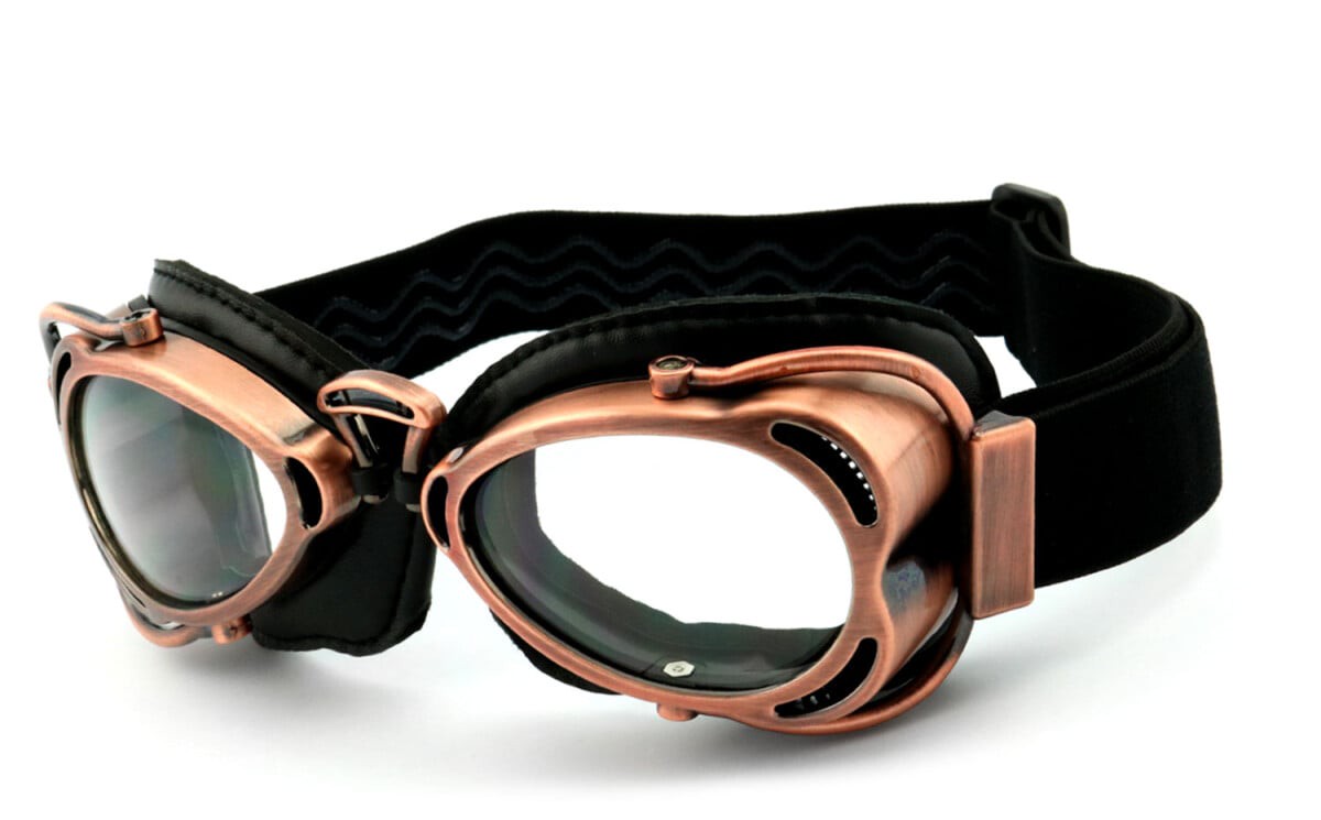 HELLY - No.1 Bikereyes | Motorradbrille, Motorrad-Sonnenbrille, Bikerbrille, winddicht, klassisch | H3