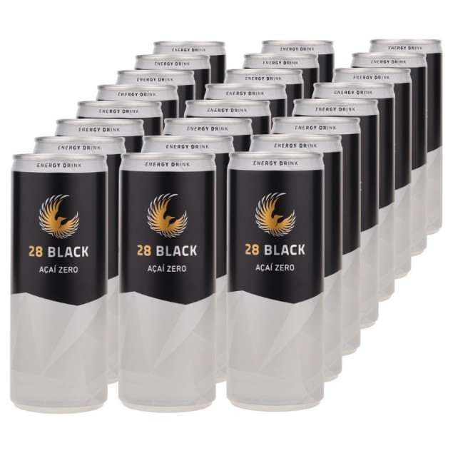 28 BLACK Açaí Zero Energie Drink Dose 24x 0,25 L