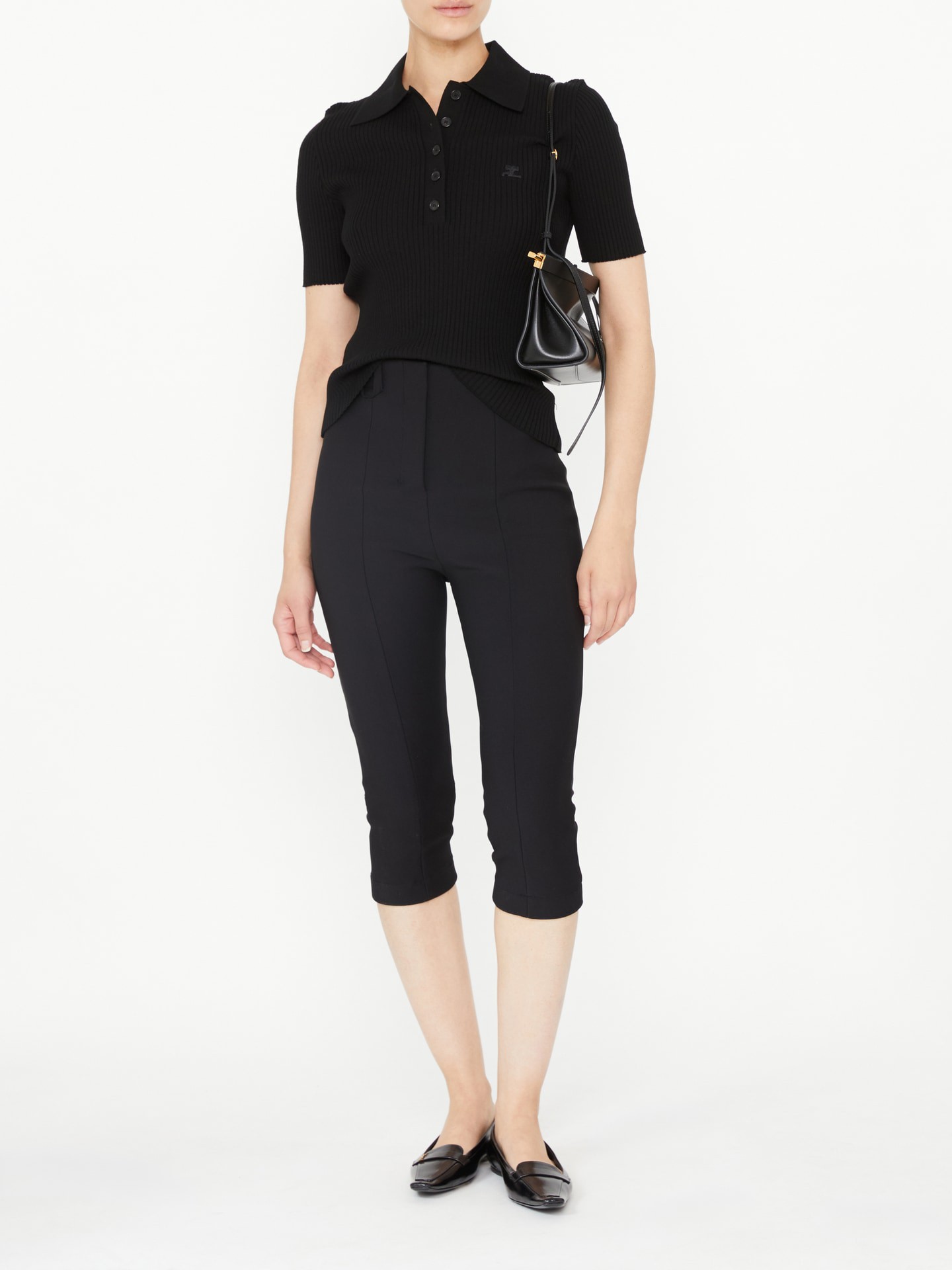 Poloshirt Schwarz