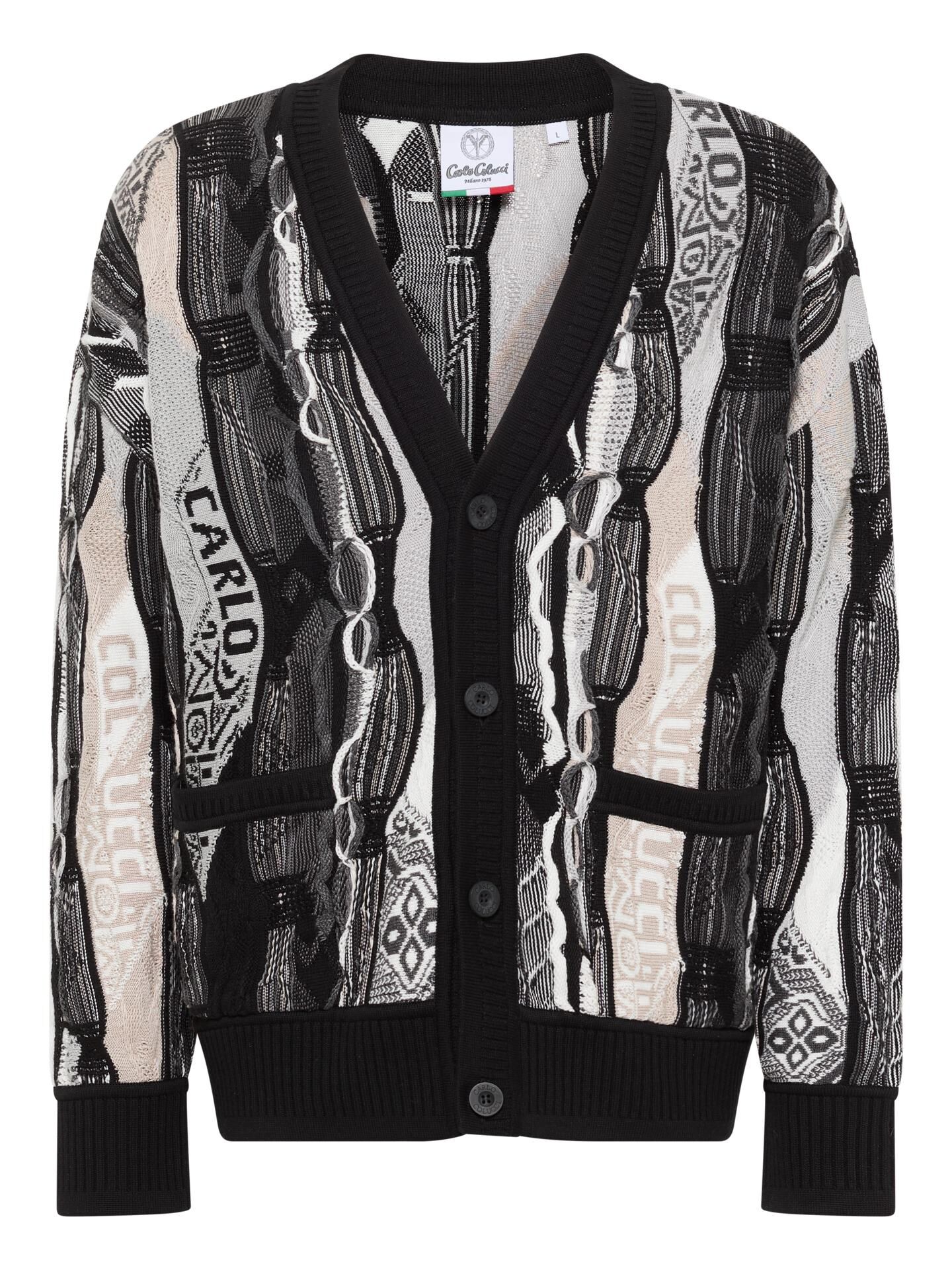 Oversize Strick Cardigan - 3D Knit