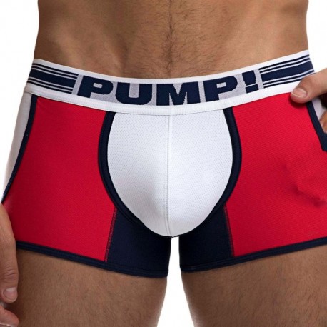 Pump! Boxer Jogger Academy Blanc - Rouge