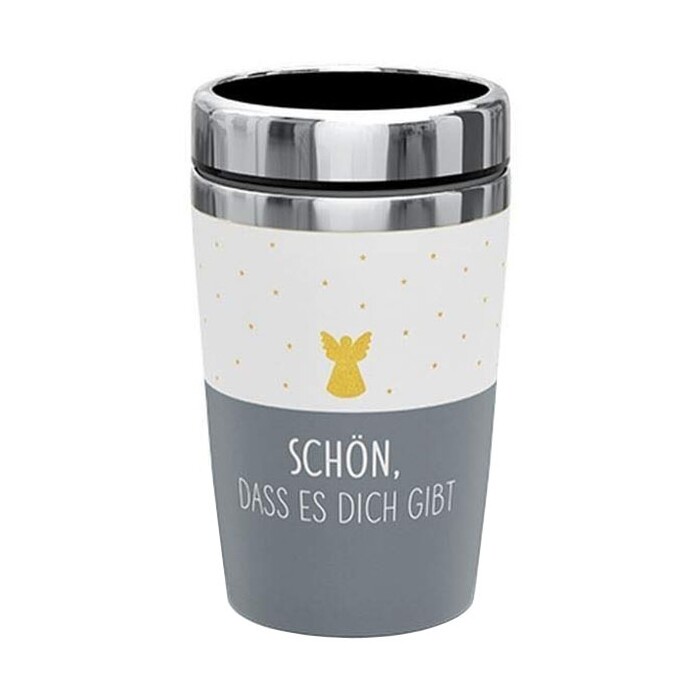 Thermo-Becher Schön, dass es dich gibt 250ml grau