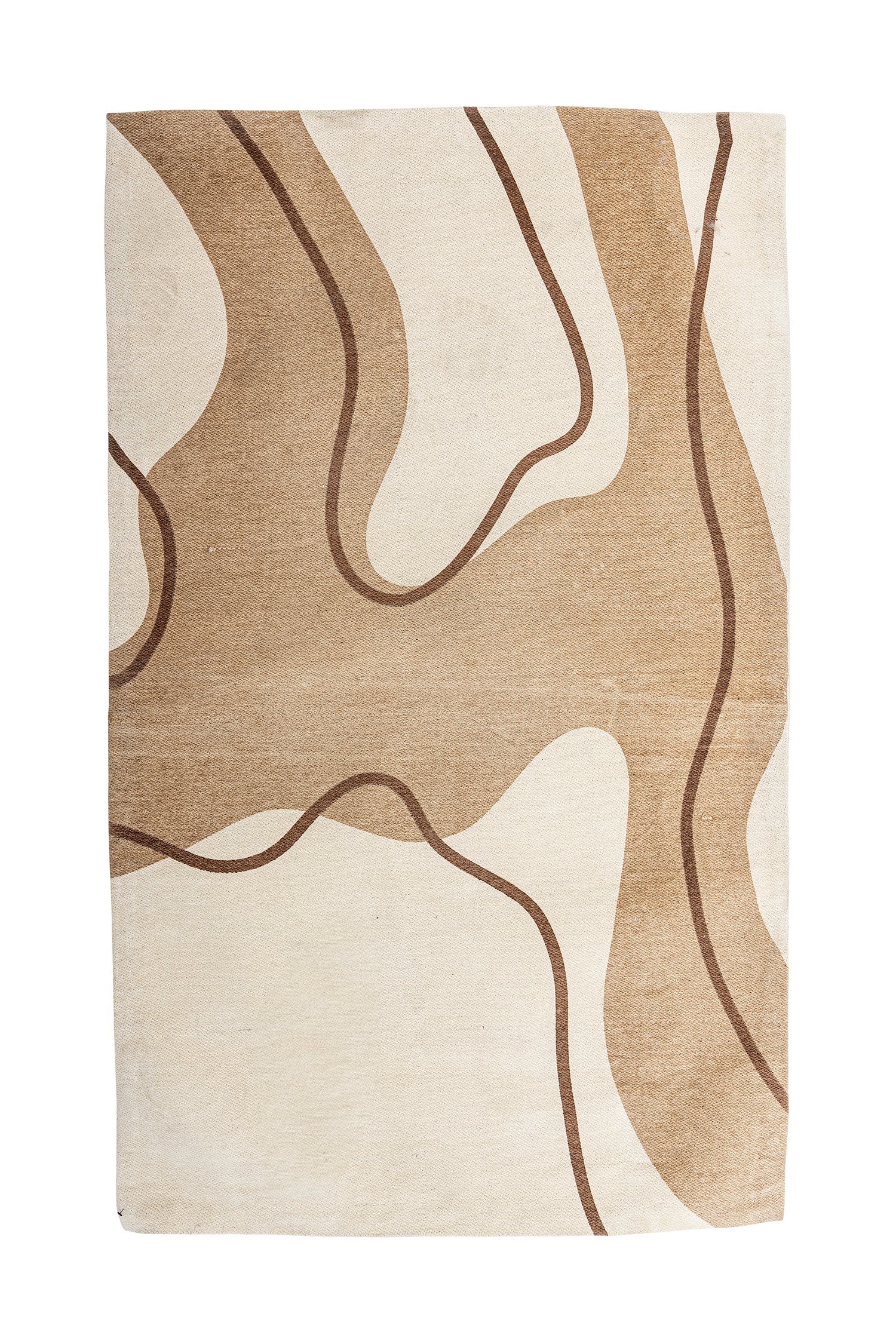 Bloomingville Teppich Baumwolle nature Volano 90x150cm