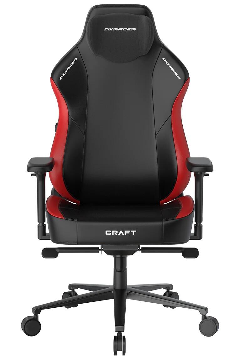 DXRacer Craft Serie GC/LCF23LTA/NR Gaming-Stuhl - Regular / L - EPU Leder - schwarz/rot