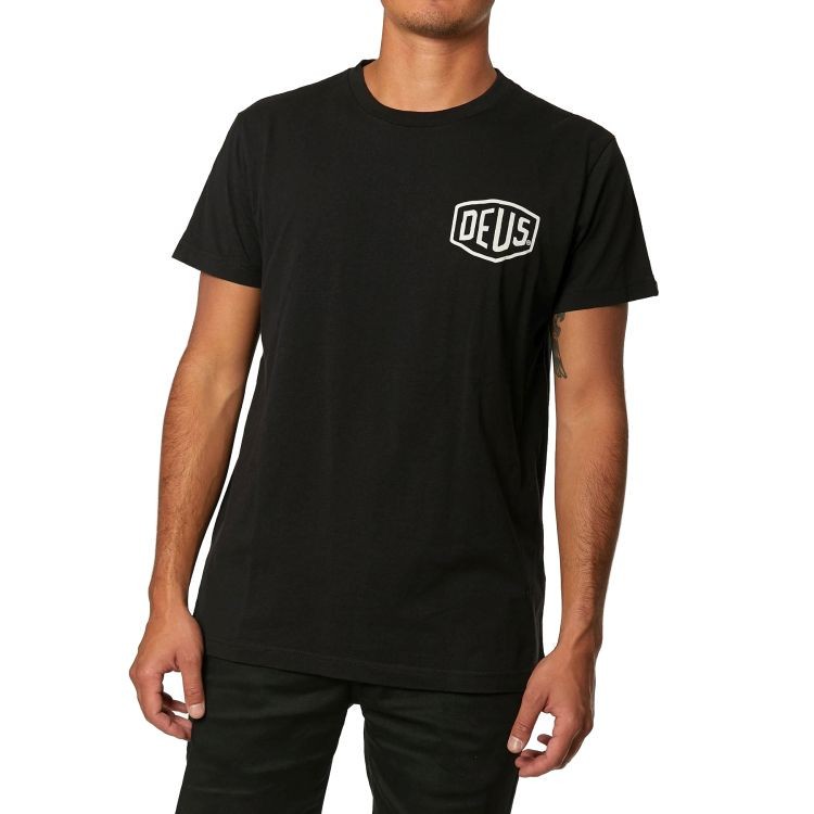 Deus Venice Address Tee | Shirts für Herren | Schwarz