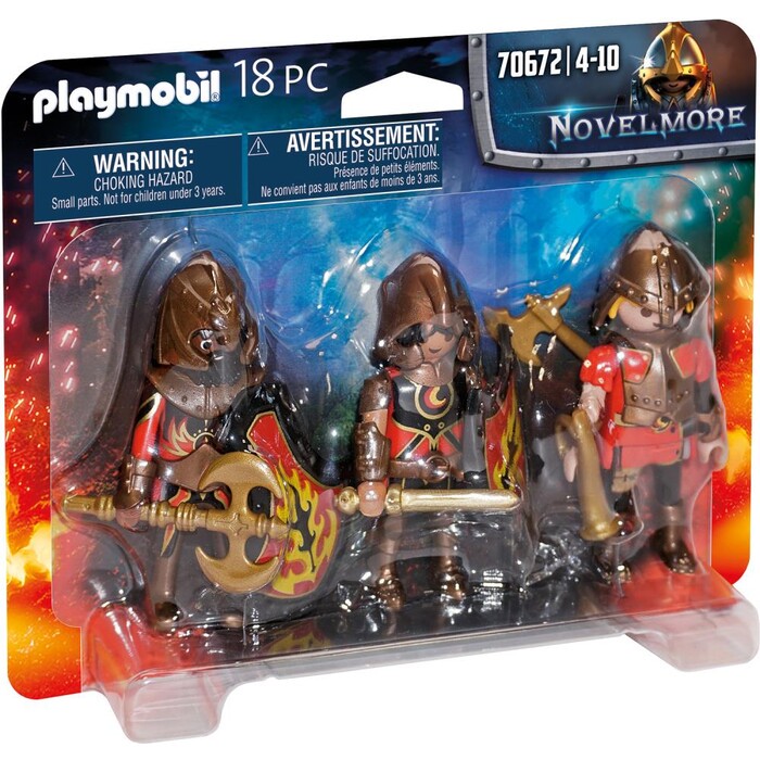 PLAYMOBIL® 3er Set Burnham Raiders 70672 18 Teile