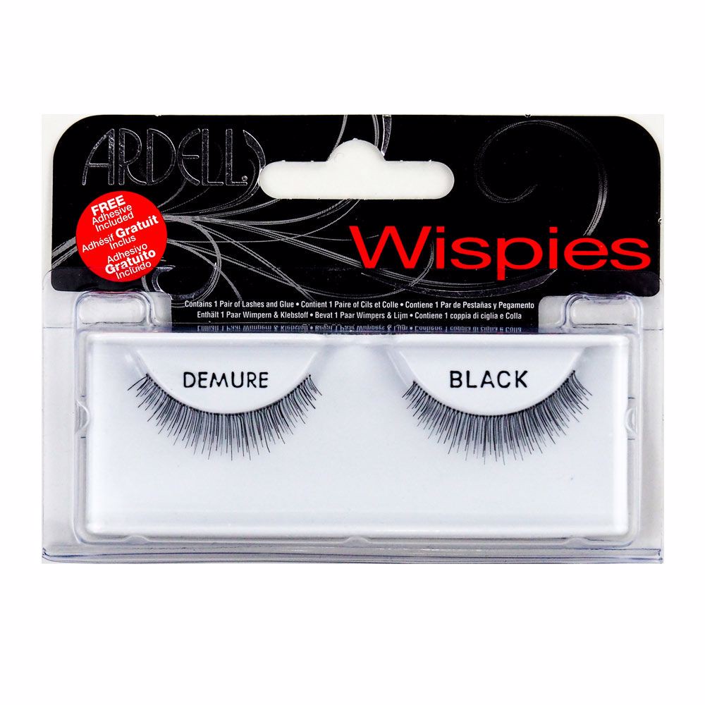 Wispies Wimpern zurückhaltend #schwarz 1 St