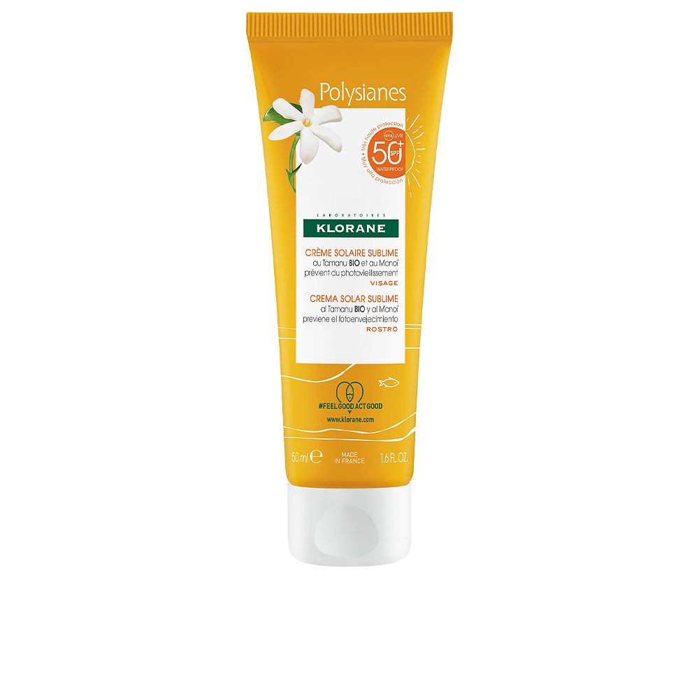 Polysianes Monoï Y Tamanu Bio Sublime Sonnencreme SPF50+ 50 ml