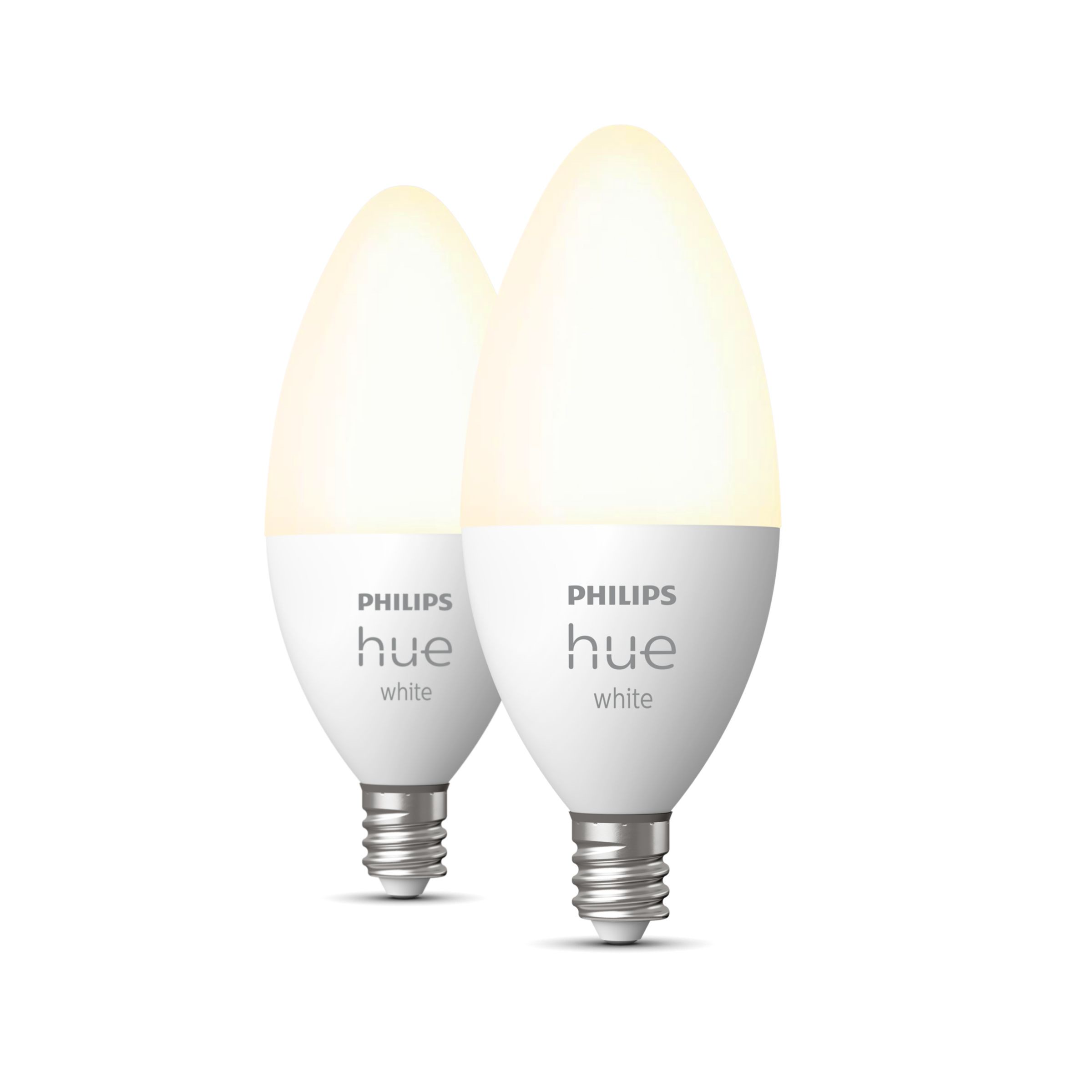 Philips Hue White Candle - E12 smart bulb - (2-pack)