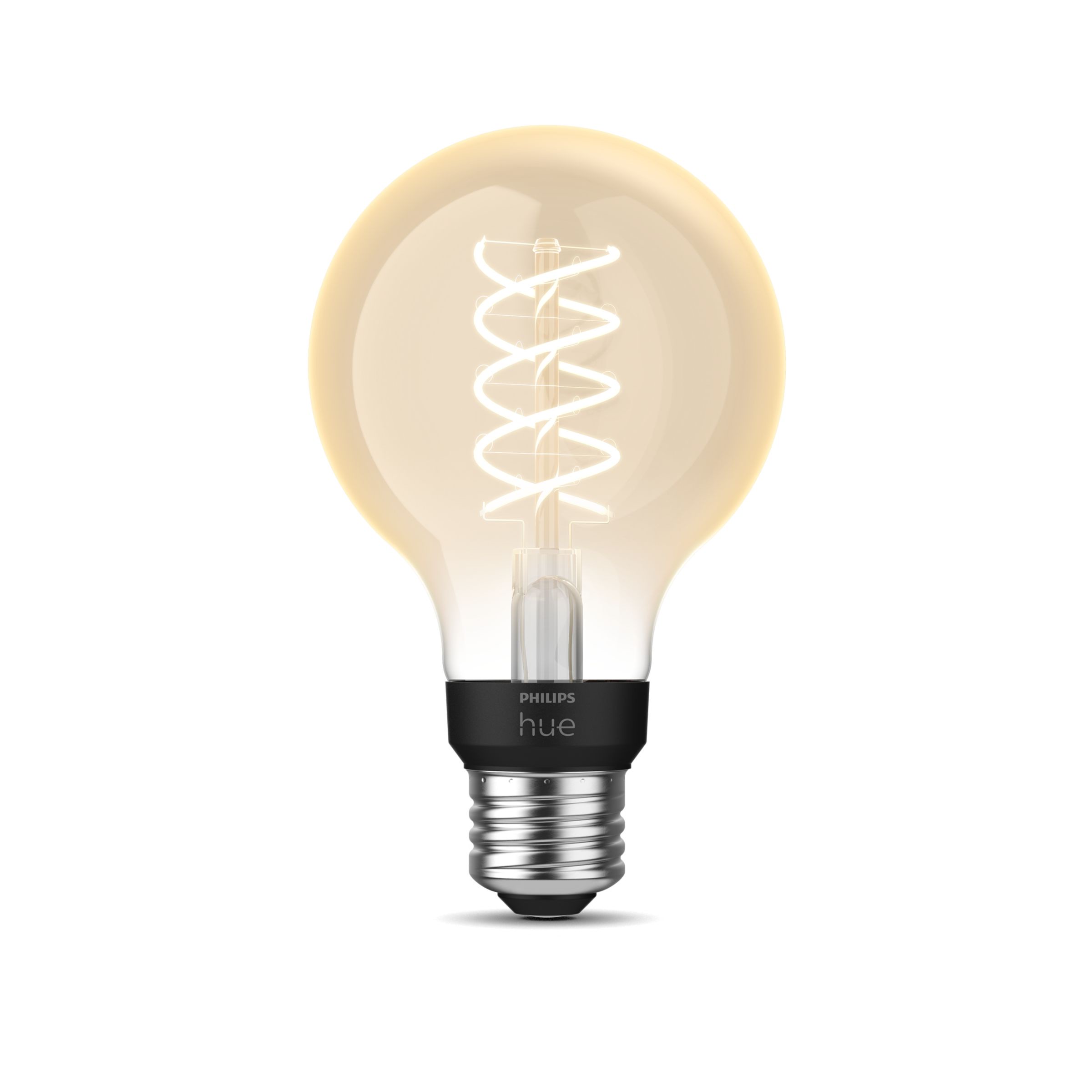 Philips Hue White Filament G25 globe - E26 smart bulb