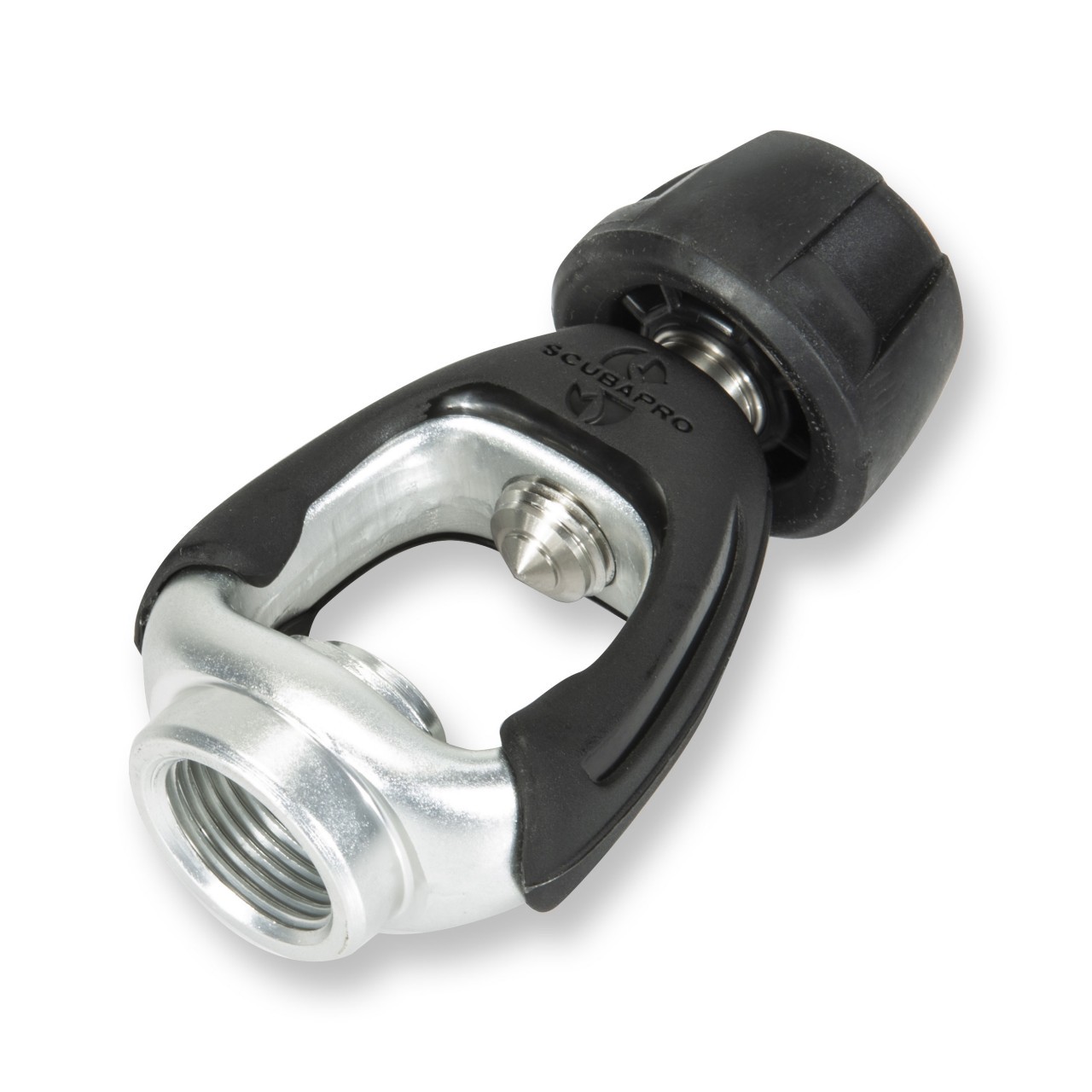 Leichter Scubapro INT Reiseadapter aus Aluminium für DIN Atemregler
