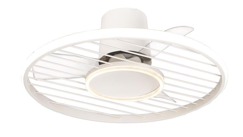 Mantra Soho Deckenventilator LED Fernbedienung dimmbar weiß