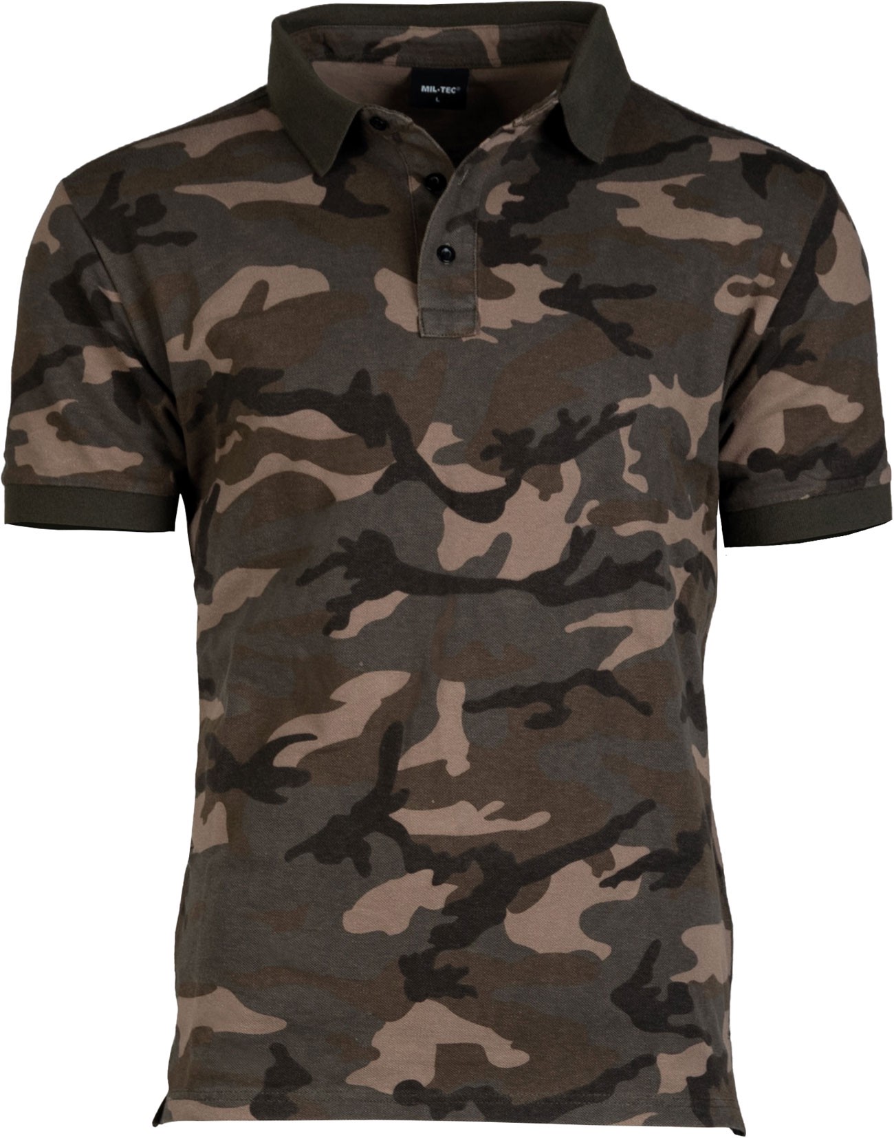 Mil-Tec Camo Pique, Poloshirt
