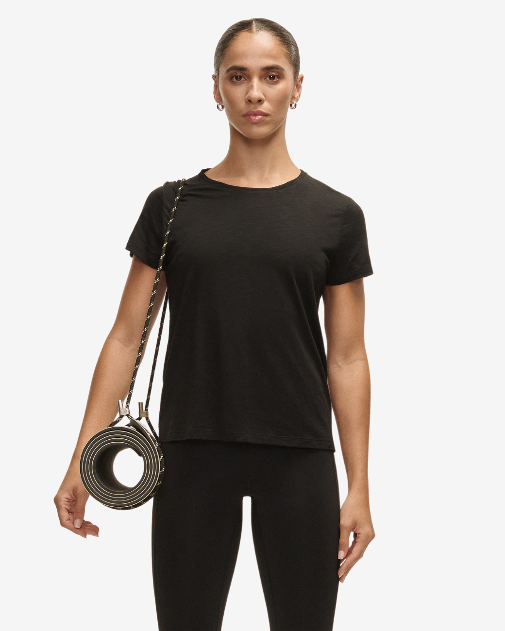 Casall T-Shirt Soft Texture - Black XS