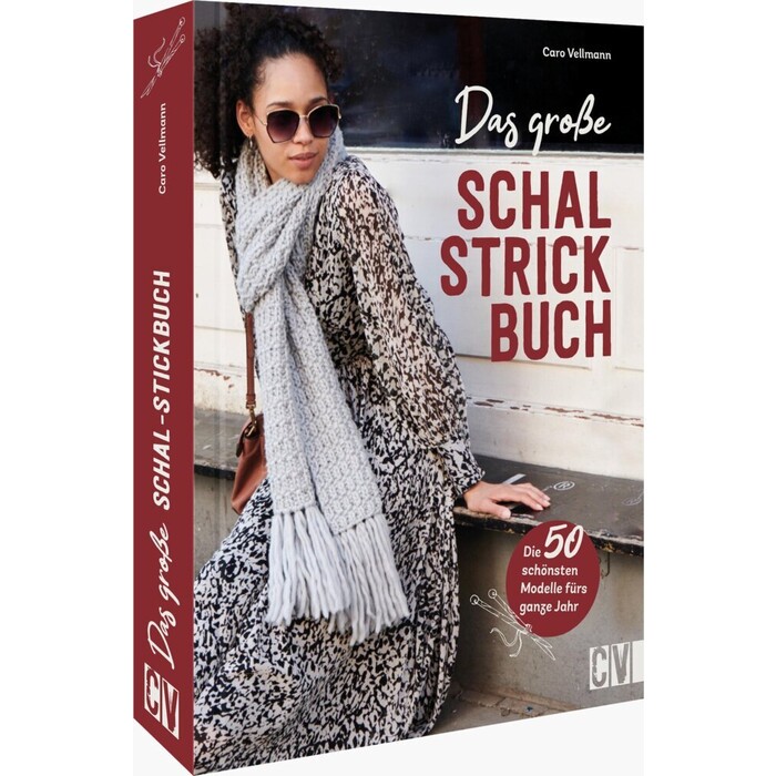 Caro Vellmann: Das große Schal-Strickbuch - gebunden