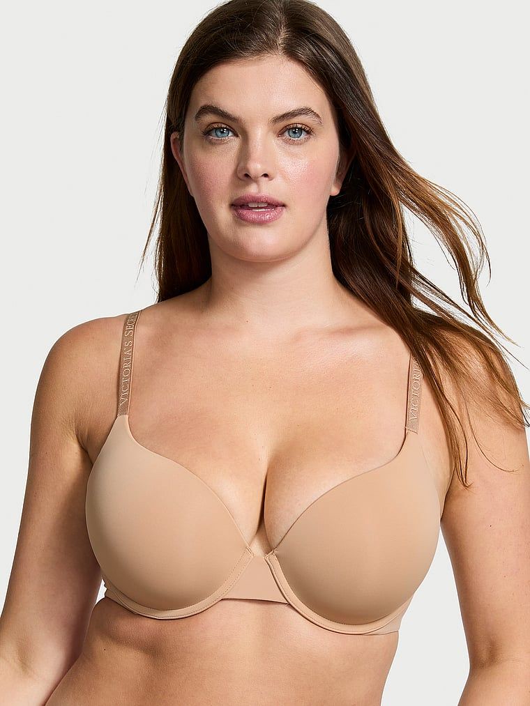 T-shirt Hladká push-up podprsenka Perfect Shape