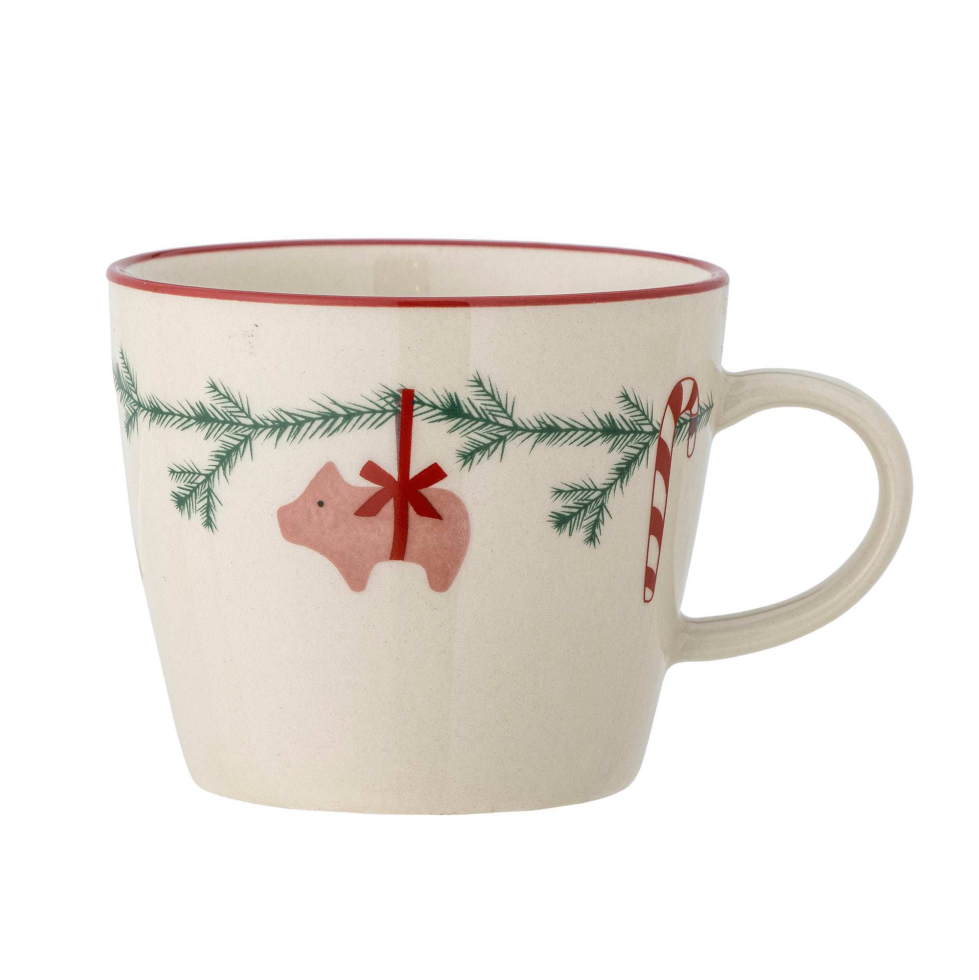Bloomingville Becher Keramik nature Yule