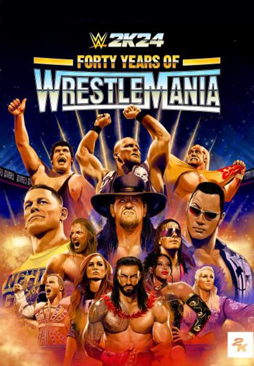 WWE 2K24 Forty Years of WrestleMania Edition - PC-Spiel
