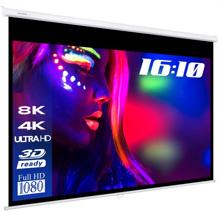ESmart Professional MIROLO Rollo Leinwand 215 x 135 cm (100