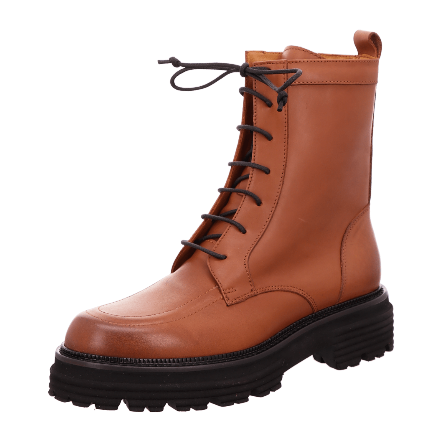 Thea Mika Schnürboot Plateau Hellbraun für Damen, braun, Gr. 38 EU