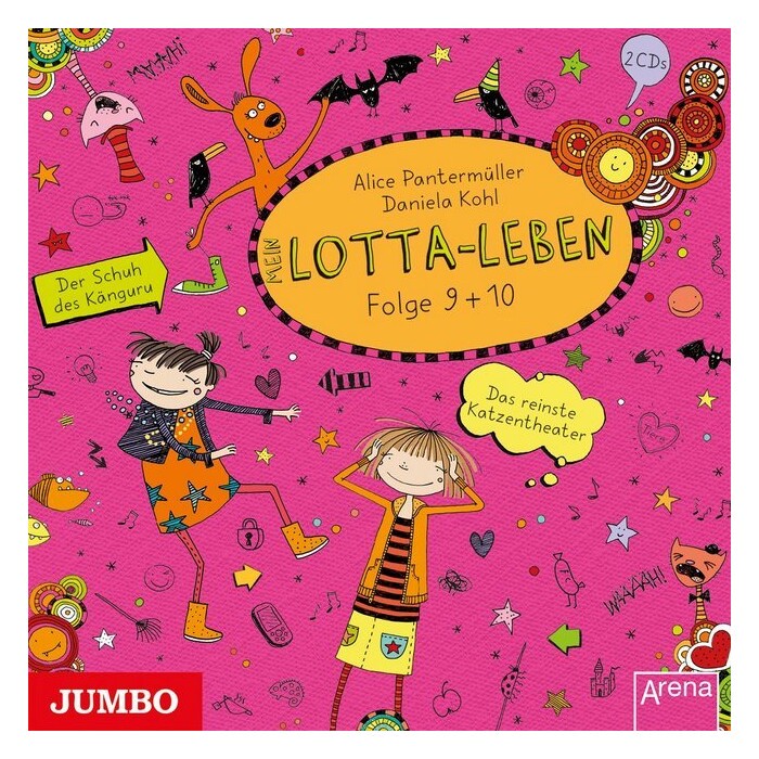 Alice Pantermüller: Mein Lotta-Leben - Das reinste Katzentheater / Der Schuh des Känguru, 2 Audio-CDs - CD