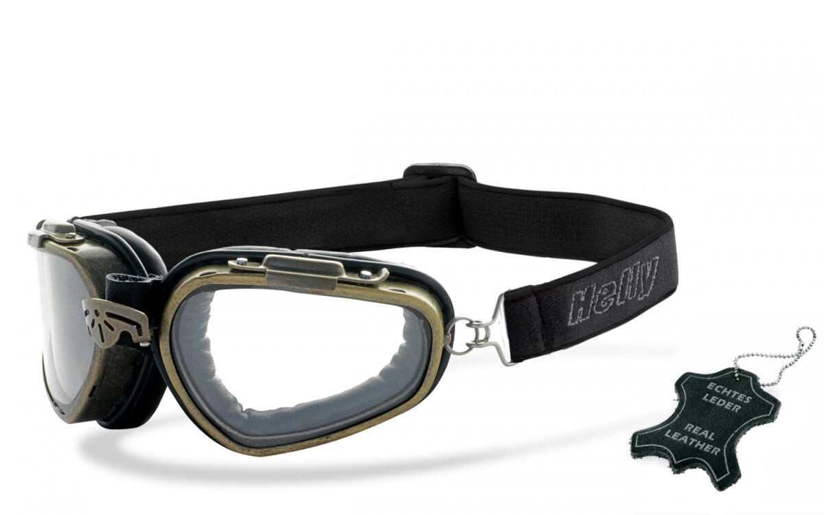 HELLY - No.1 Bikereyes | Motorradbrille, Motorrad-Sonnenbrille, Bikerbrille, winddicht, klassisch | falcon