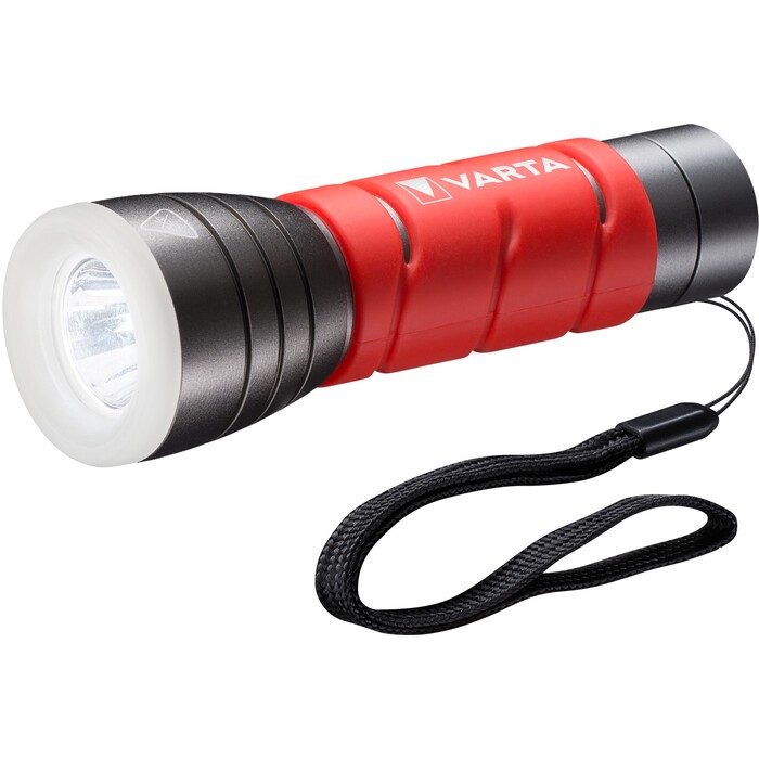 VARTA Taschenlampe F10 silber/orange
